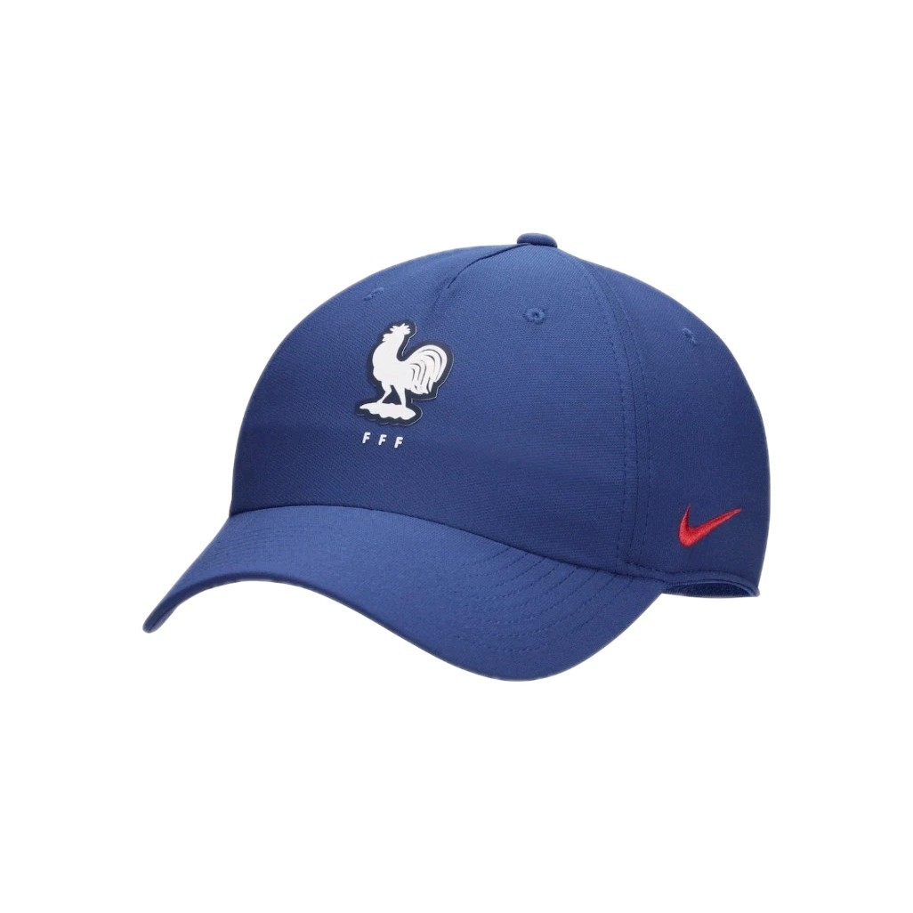 France National Team Nike Club Hat Adjustable Adult L/XL Blue FFF Nike Dri Fit