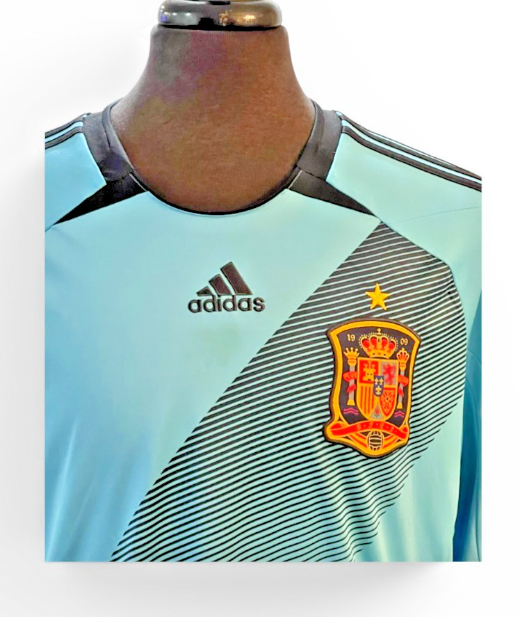 ADIDAS 2012-2013 Spain Away Jersey Soccer Kit World Cup Euro Football Size XL