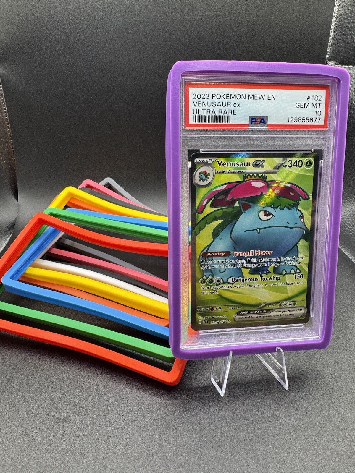PSA Graded Card Slab Silicone Bumper Guard Protector Skin | 10 Colors | Pokemon