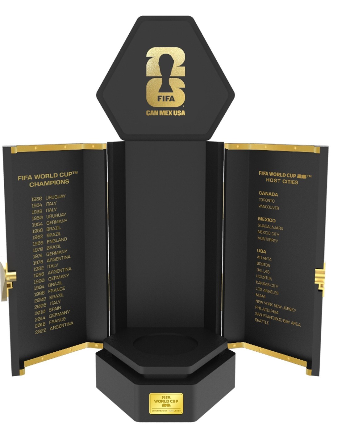 2026 FIFA World Cup Trophy 24K Gold Limited Edition Last 50 UNITS AVAILABLE