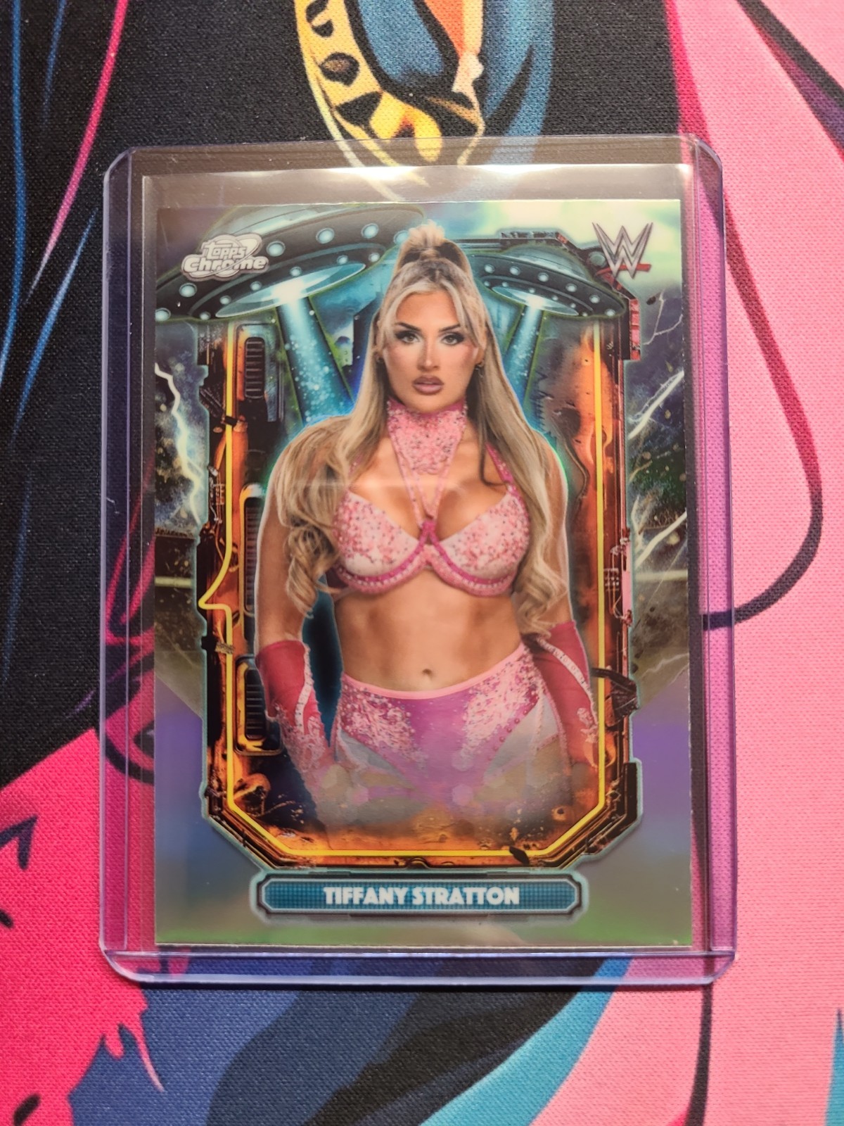 2026 Topps Chrome Cosmic WWE TIFFANY STRATTON #ET-9 Extraterrestrial Refractor🔥