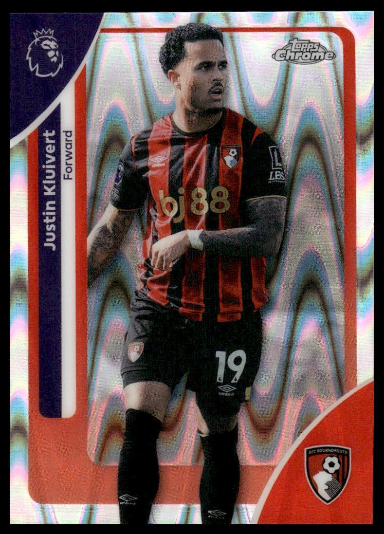 2025-26 Topps Chrome Premier League #1 Justin Kluivert