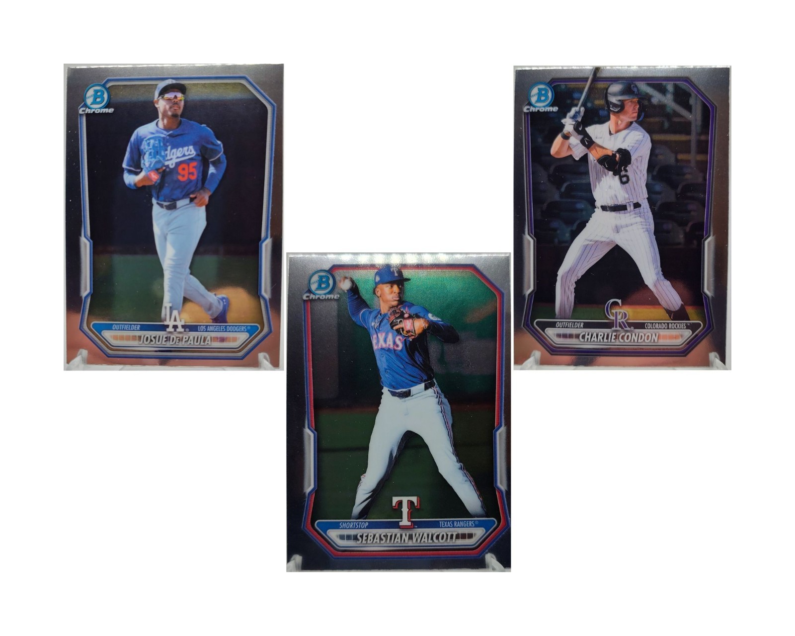 2026 Bowman Chrome 1st Bowman Prospects Refractor You Pick Reptilian