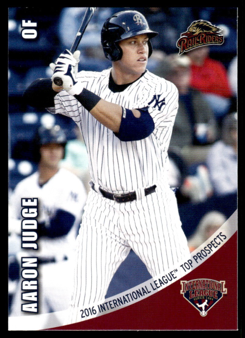 2016 Aaron Judge Choice Minor League Rookie Card AAA Top Prospects