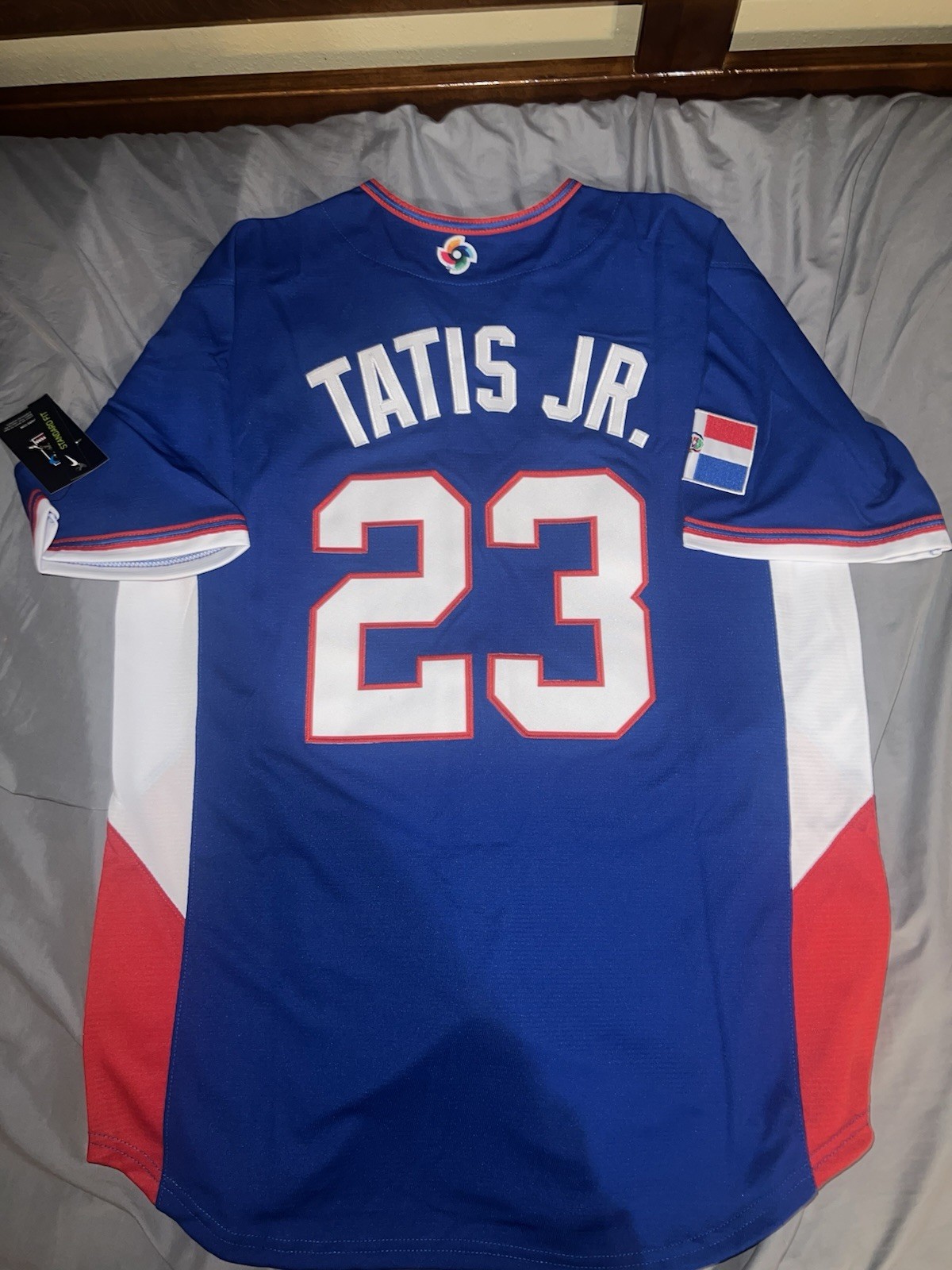 WBC Fernando Tatis Jr Dominican Republic Jersey New No Tag Men’s Large