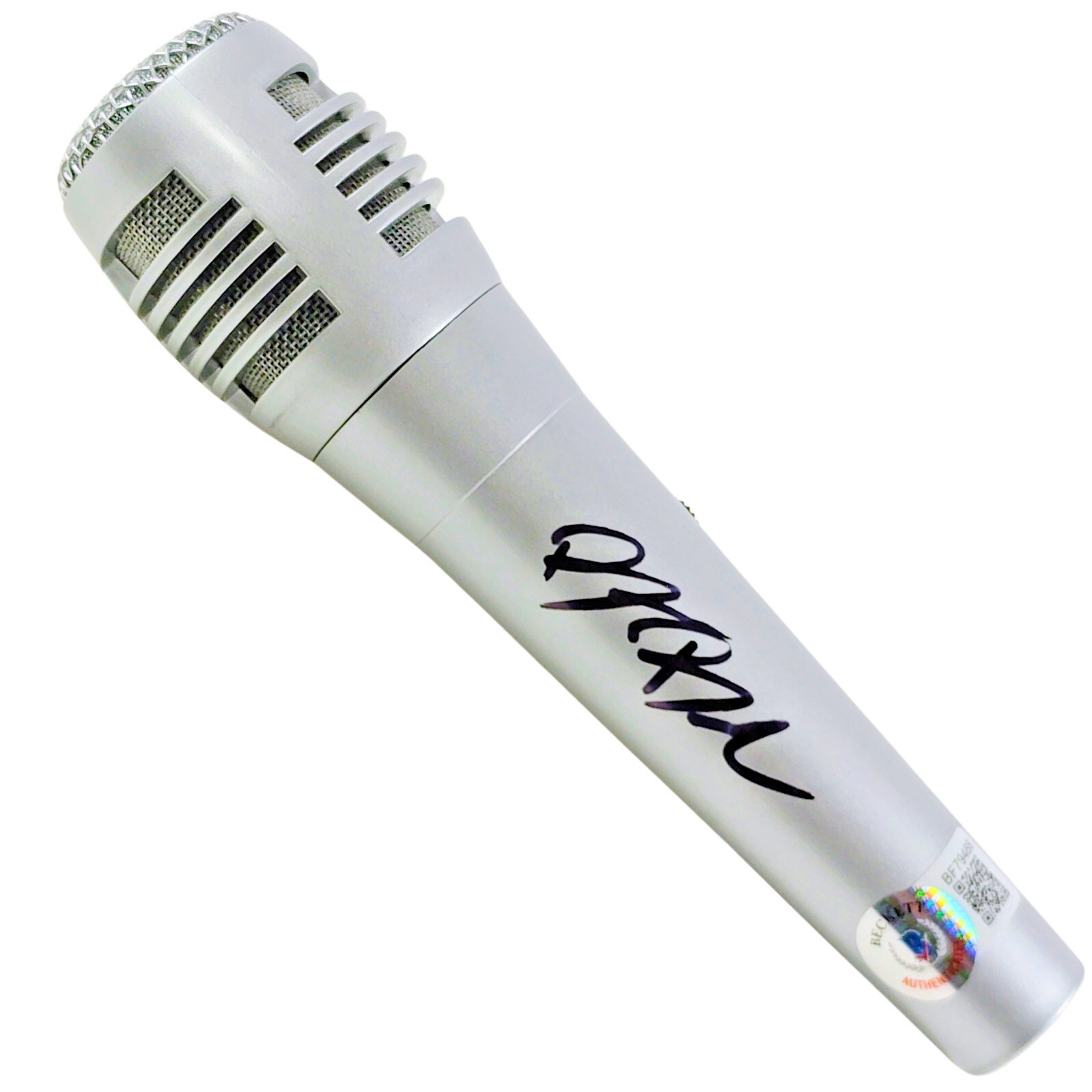WWE Bianca Belair Signed Microphone Beckett COA Diva Autograph Memorabilia Binky