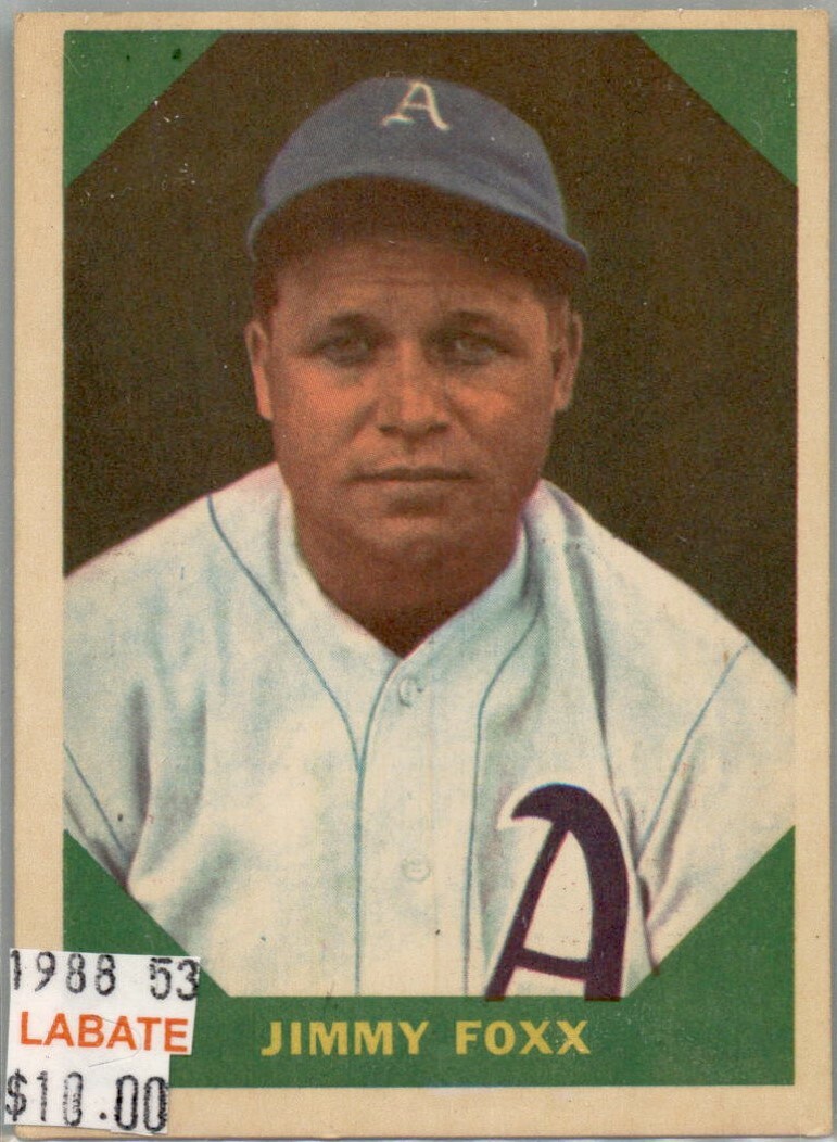 1960 Fleer Baseball Greats Ruth-Gehrig-Cobb-Williams-Wagner-Foxx 238 Available