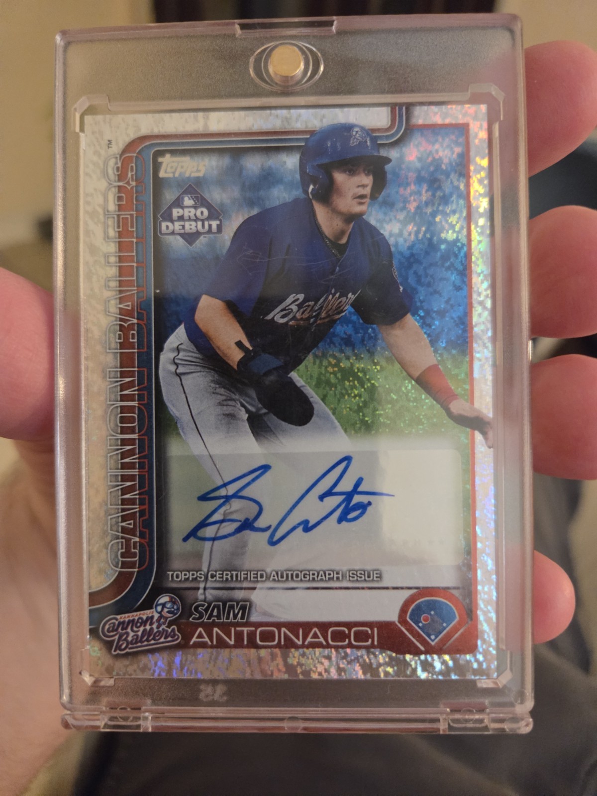2025 Topps Pro Debut – Sam Antonacci #PD-109 Sparkle Foil /175 (RC)