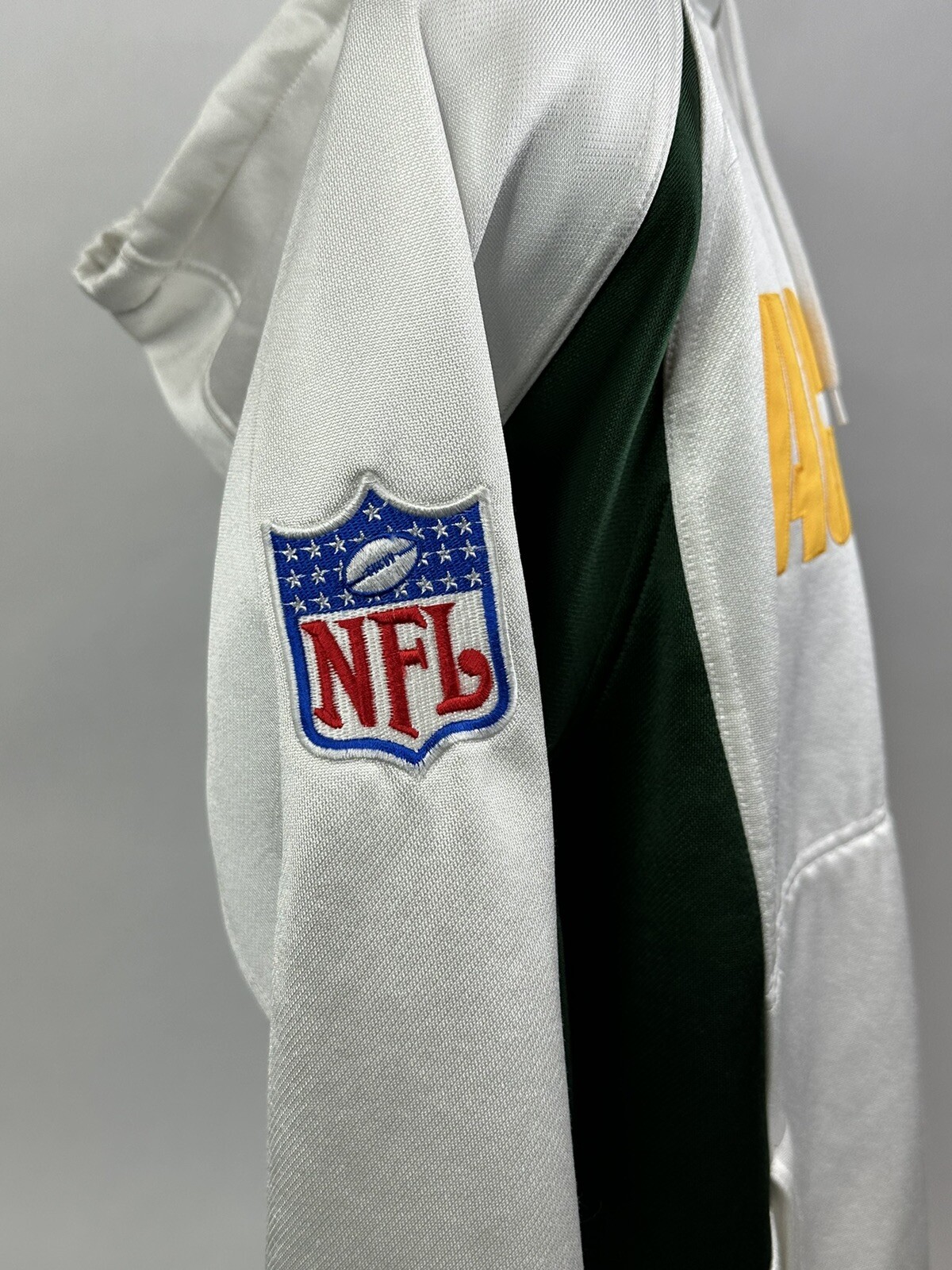 Green Bay Packers Hoodie Mens Medium Multicolor Reebok Stitched Sweatshirt