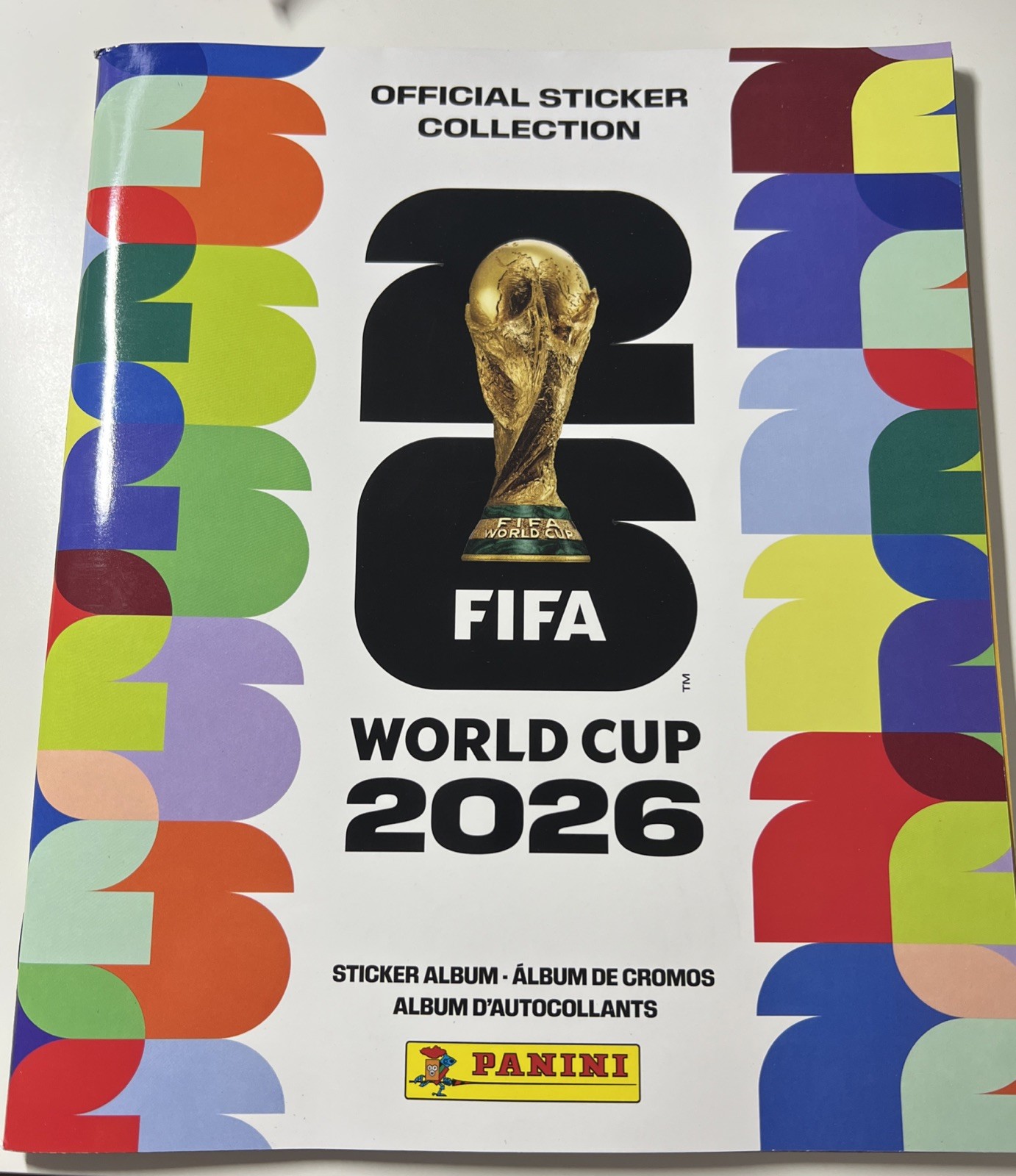 2026 FIFA World Cup Panini Official Sticker Soft Cover Album New USA Edition