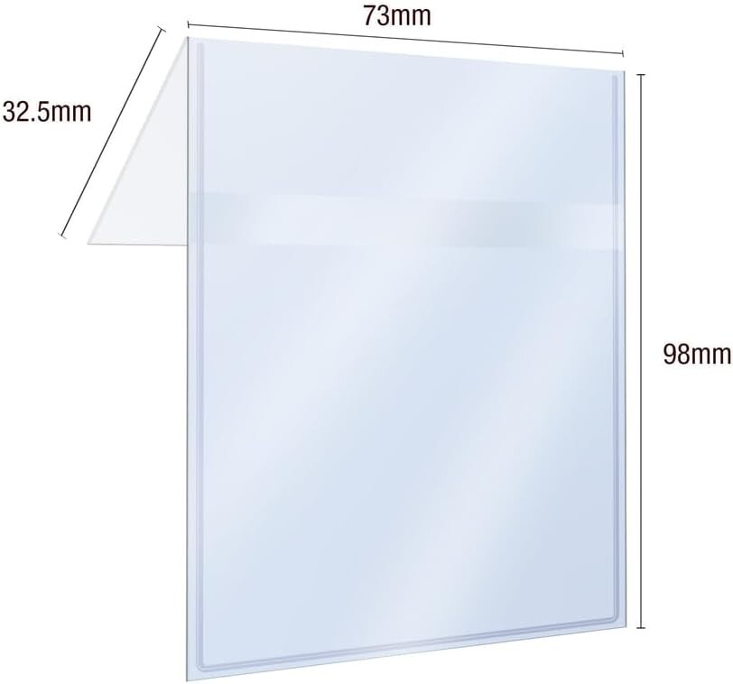 Ultra PRO – 25Ct. Transparent Card Preserver Semi Rigid Back, Soft Front
