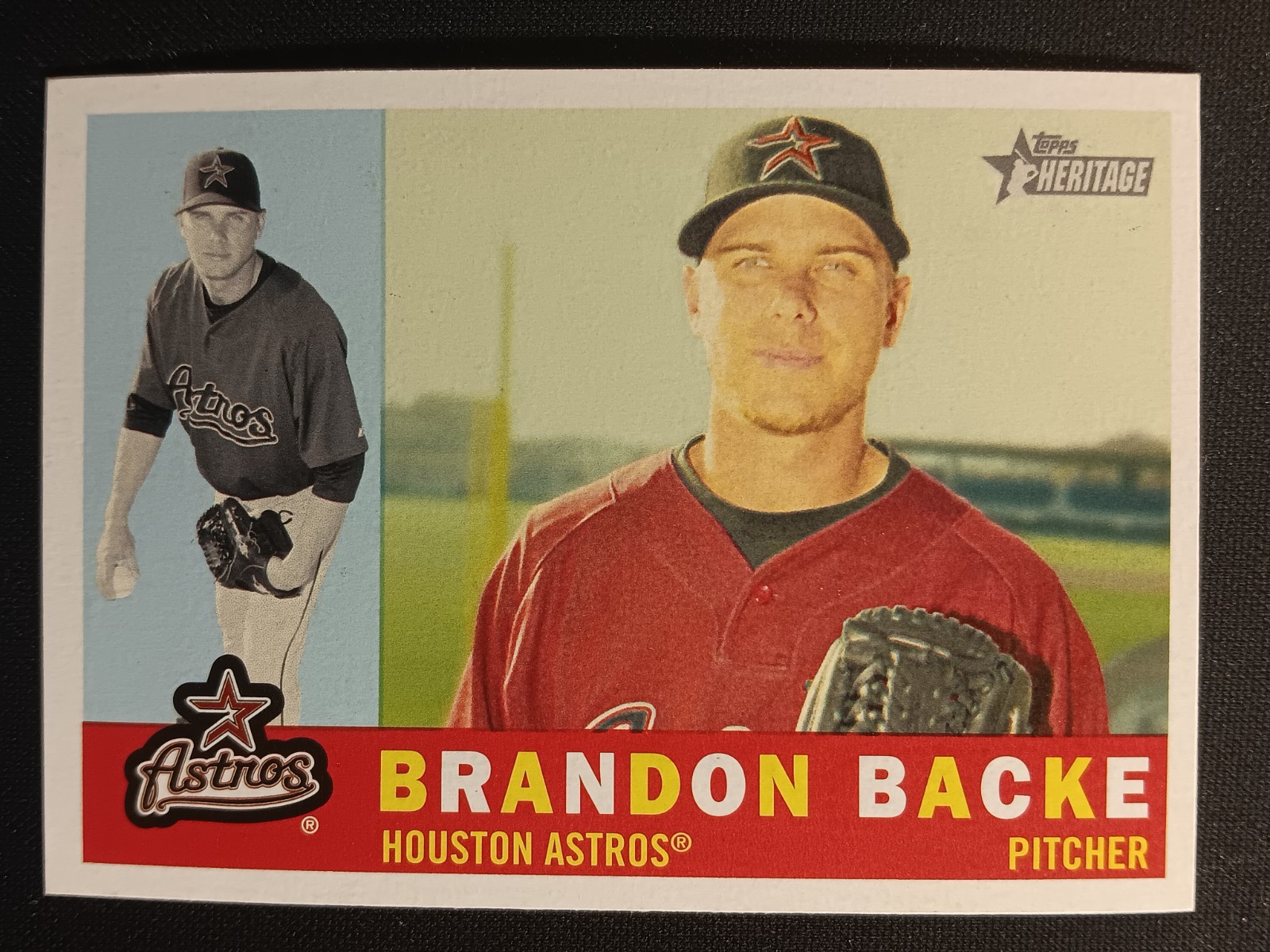 2009 Topps Heritage Brandon Backe #46