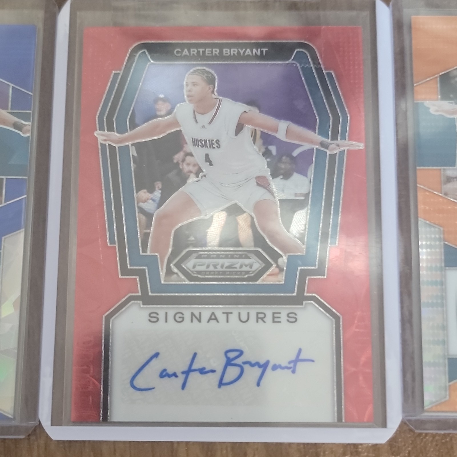 Panini Prizm Draft Picks Carter Bryant Auto Lot (11) Penmanship/Signatures