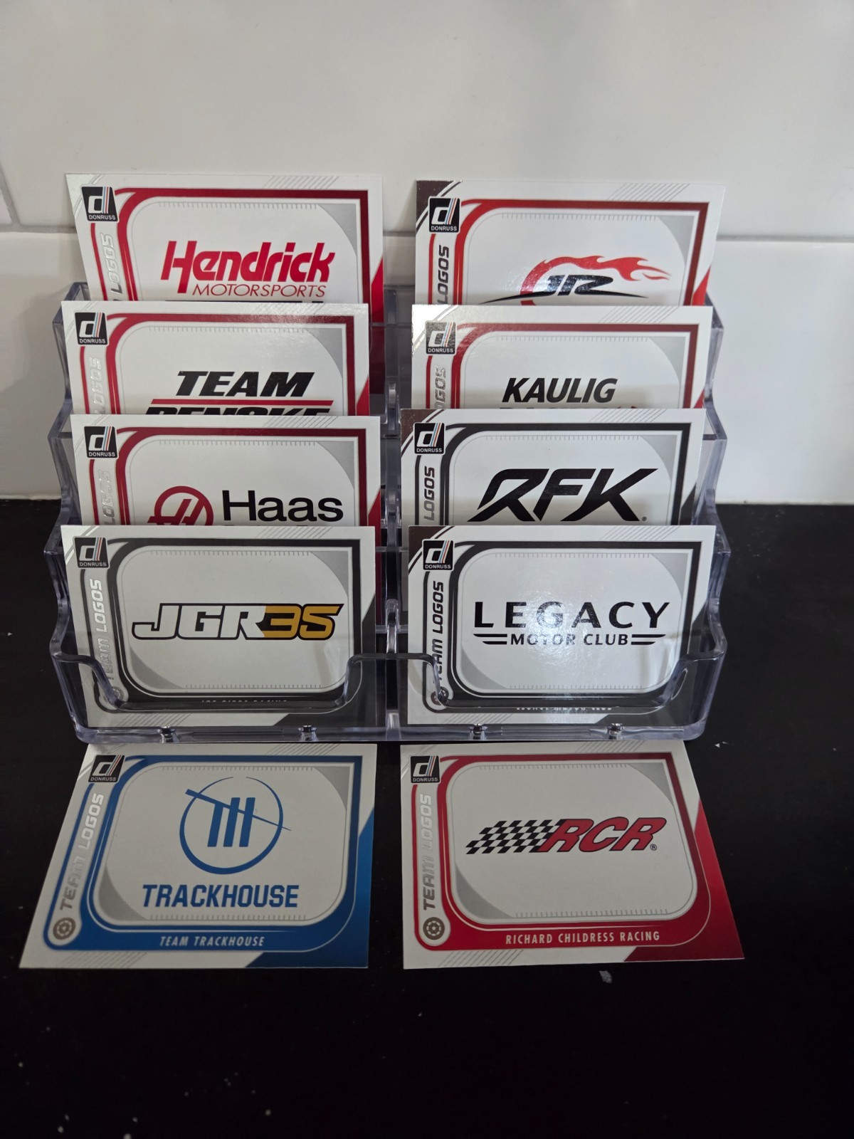2026 Donruss NASCAR Racing Team Logos INSERT Complete 10 Card Set