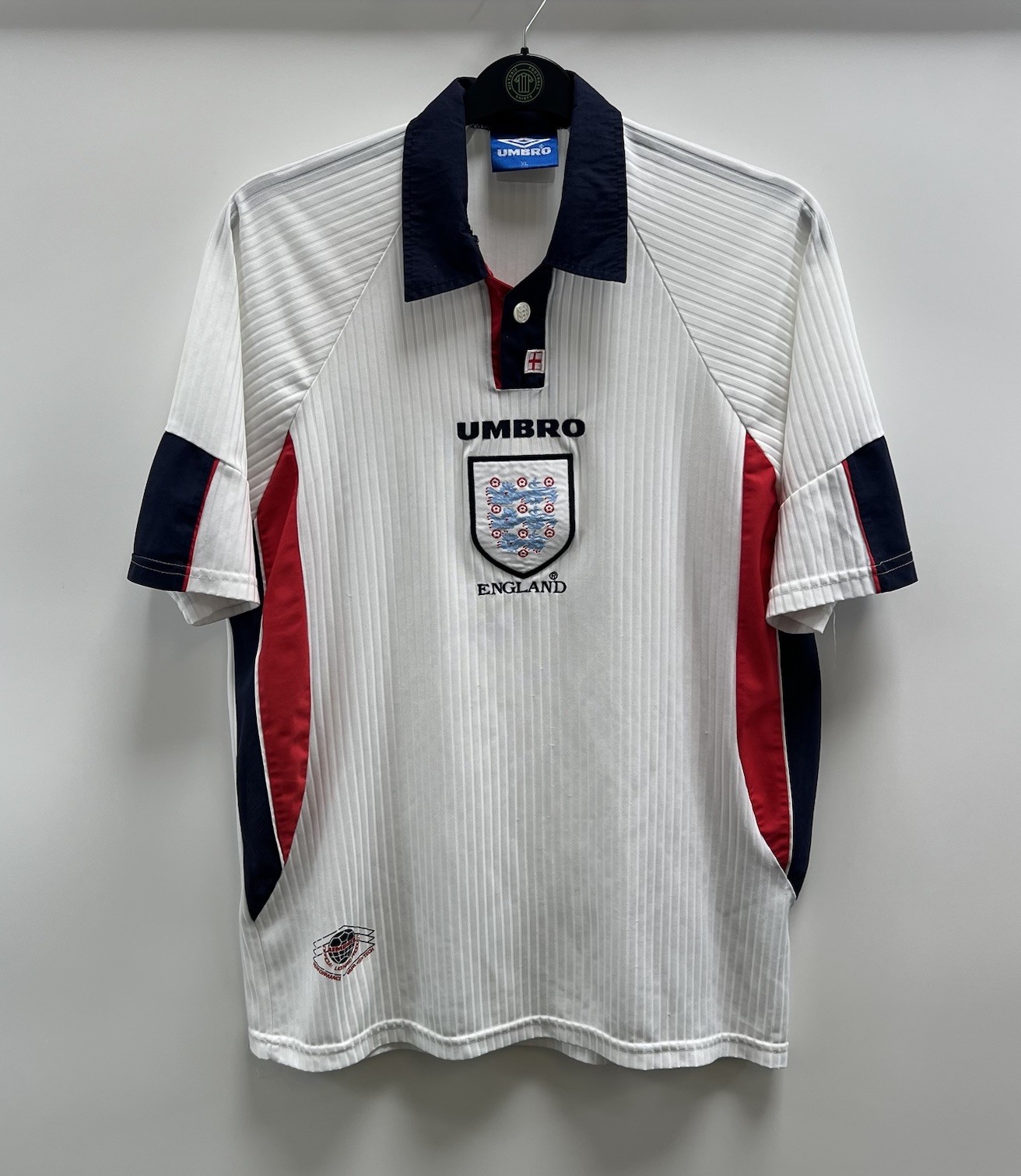 England Home Football Shirt 1997/99 Adults XL Umbro I771